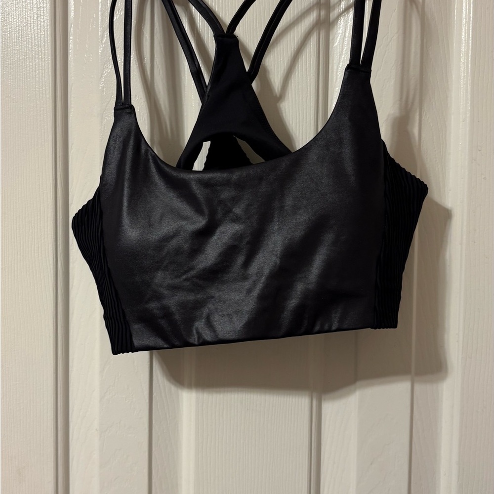 Fabletics Black Strappy Bralette
